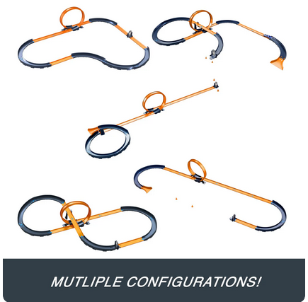 Hot Wheels 1:64 Remote Control Speed Challenge Track Set