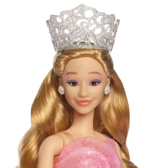 Wicked Deluxe Glinda Fashion Doll & Accessories With Removable Outfit & Posability