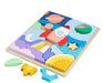 Fisher-price Wooden Space Blocks Puzzle 