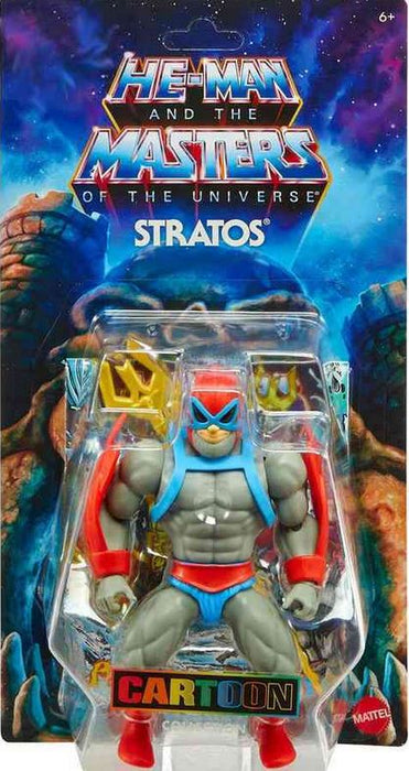 He-man Masters Of The Universe Stratos With Comic