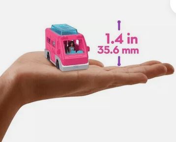 Barbie Mini Land Camper Vehicle With Doll