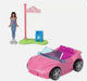 Barbie Mini Land Pink Convertable With Doll