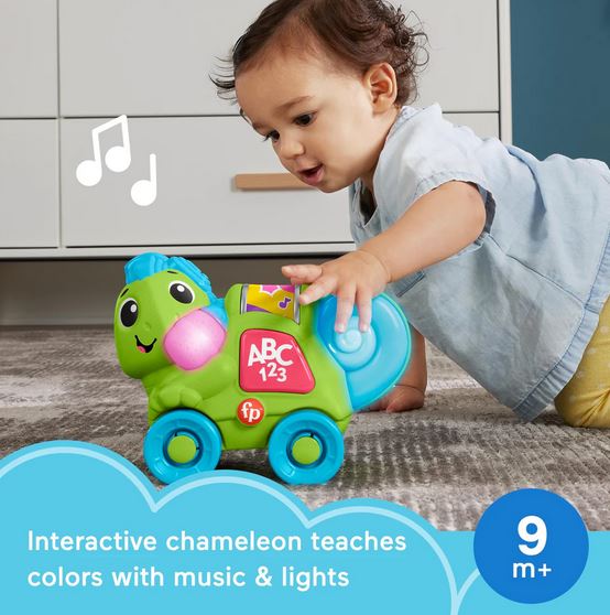 Fisher-price Link Squad Crawl N Color Chameleon