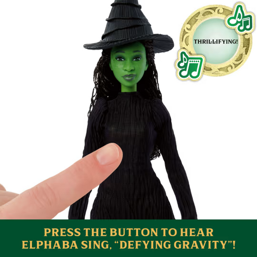 Wicked Elphaba Singing Doll