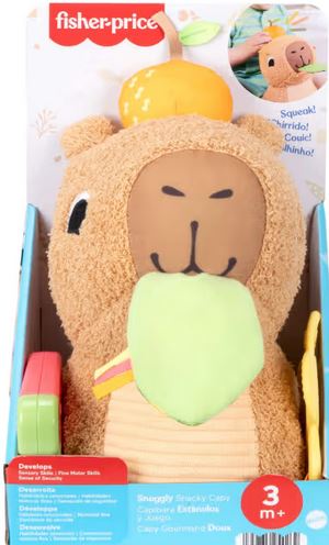 Fisher-price Sensimals Capybara Plush