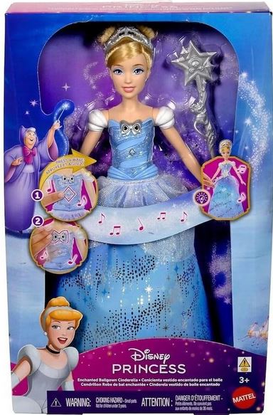 Disney Princess Cinderella  Enchanted Ballgown Feature Doll