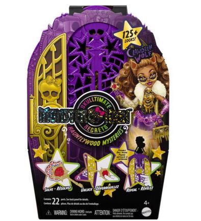 Monster High Shullmate Secrets Hauntywood Mysteries Clawdeen Wolf