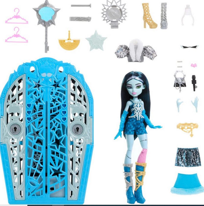 Monster Skullmates Secrets Hauntlywood Mystery Frankie Stein Doll