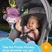 Fisher-price Sing & Go Purple Monkey Plush Baby Pram Toy