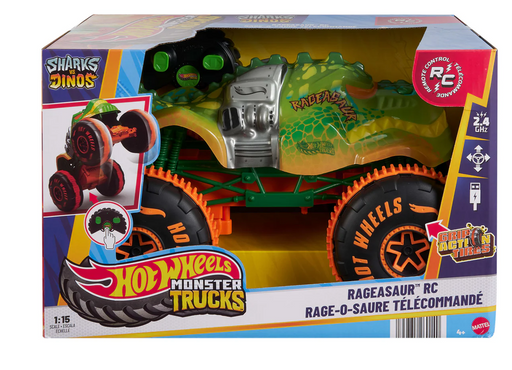 Hotwheels Monster Trucks Rageasaur Rc