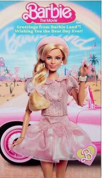 Barbie Movie Pink Doll With Beret