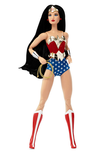 Barbie Signature  Dc Comics Anniversary Wonder Woman Doll Jbj36-0