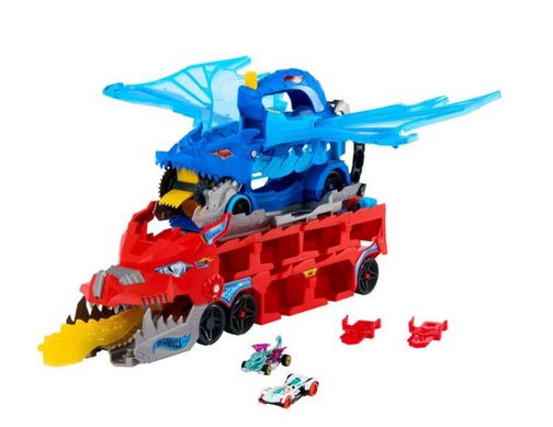Hot Wheels City Ultimate Dual Dragon  Transporter