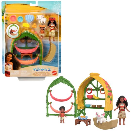 Disney Moana Hero And Sister Playset 