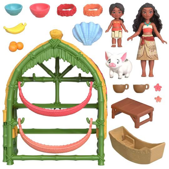 Disney Moana Hero And Sister Playset 