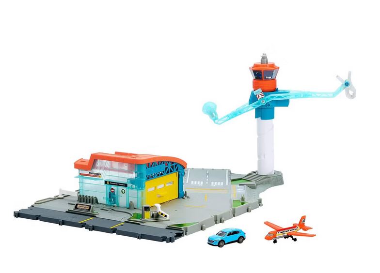 Matchbox Municipal Airport Playset With Plane