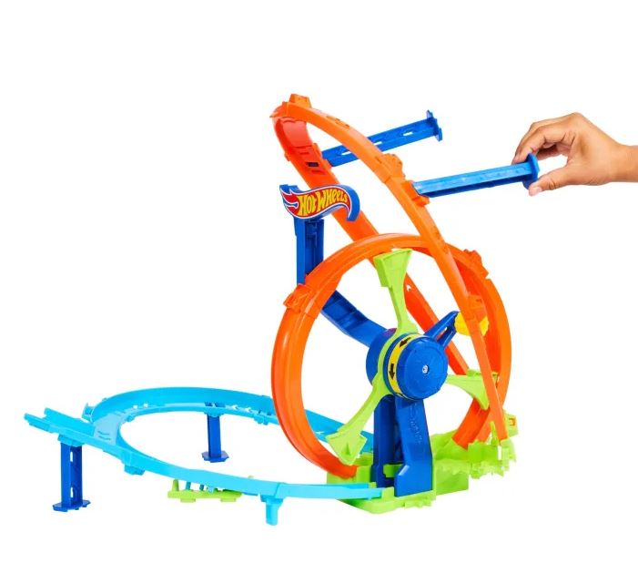Hot Wheels Action  Launch & Loop Turbine Playset
