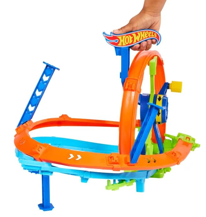 Hot Wheels Action  Launch & Loop Turbine Playset