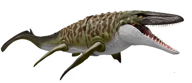 Jurassic World Mosasaurus Rebirth Bite N Blast  Dinousaur