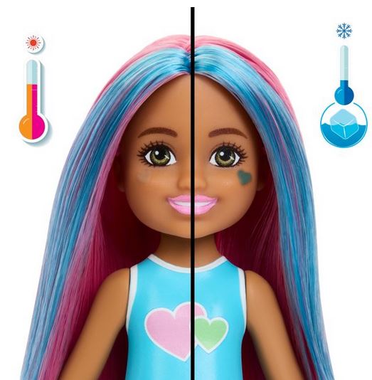 Barbie Chelse Pop Reveal Doll With 5 Surprises