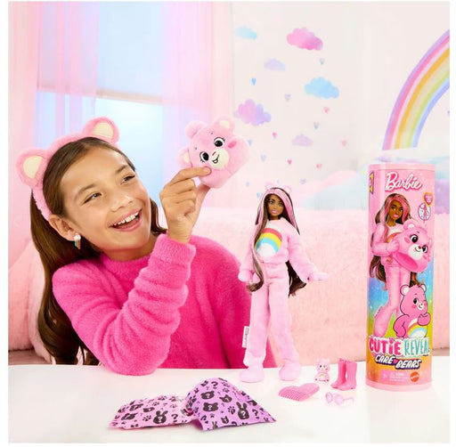 Barbie Cutie Reveal Care Bears Pink