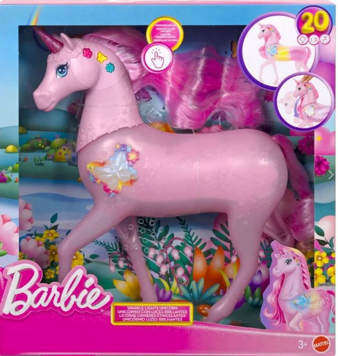 Barbie Fantasy Feature Unicorn With Lights And Sounds