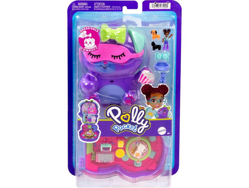 Poly Pocket World Core Compact - Sleepover Puppy