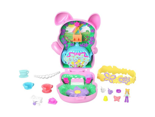 Polly Pocket World Core Compact - Tea Party Bunny