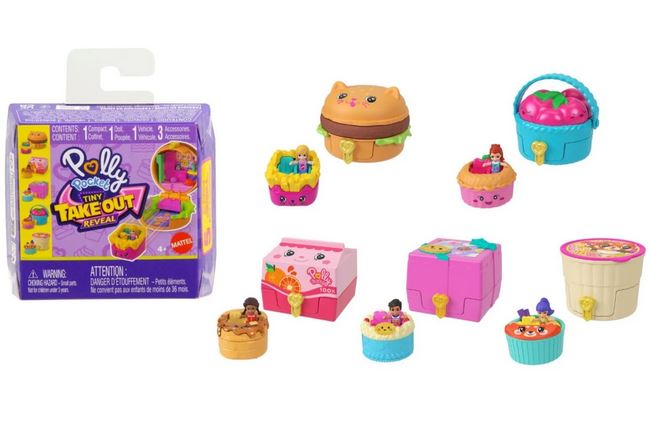 Polly Pocket Mini Take Out Reveal Blind Box Assorted