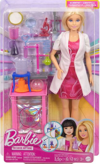 Barbie 65th Deluxe Scientist  Doll With Accessories