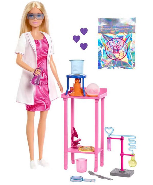 Barbie 65th Deluxe Scientist  Doll With Accessories