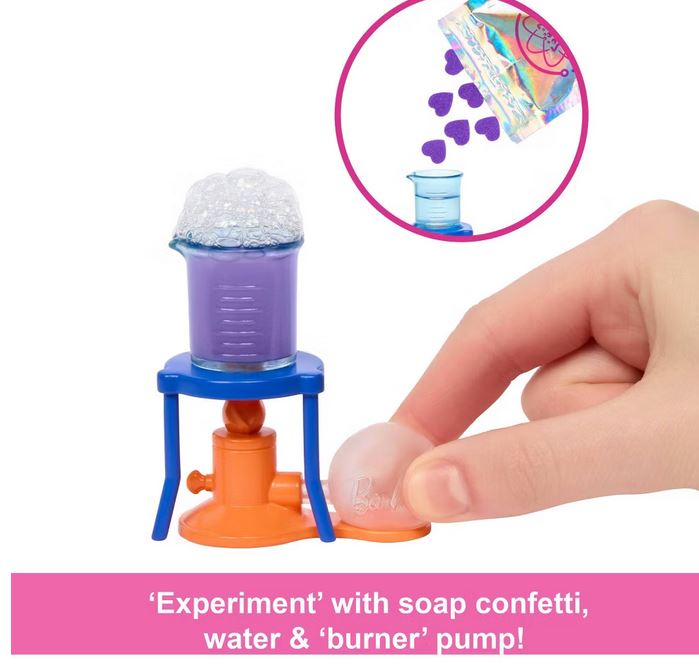 Barbie 65th Deluxe Scientist  Doll With Accessories