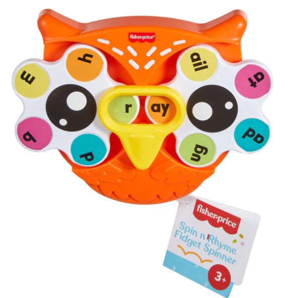 Fisher-price Spin & Rhyme Fidget Spinner