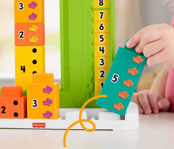 Fisher-price Count And Stack Alligator