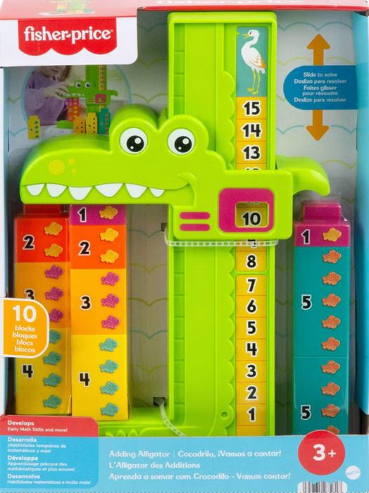 Fisher-price Count And Stack Alligator