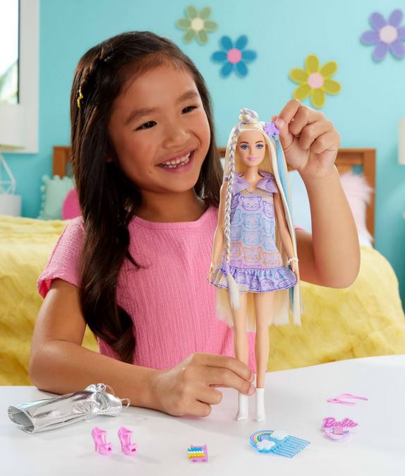Barbie Hair Fun And Fanycy Play Blonde Doll