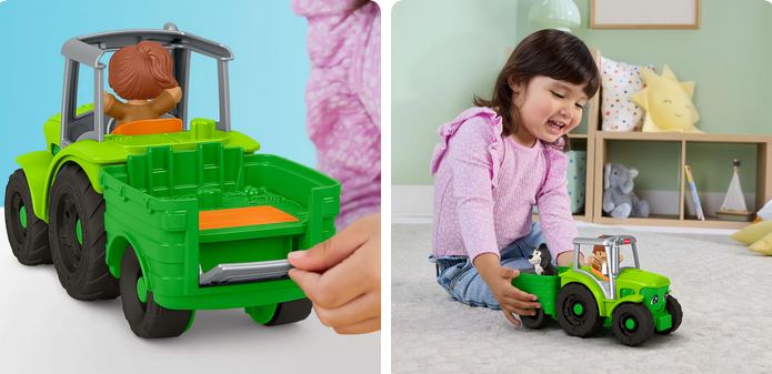 Fisher-price Little People Tractor Push & Play