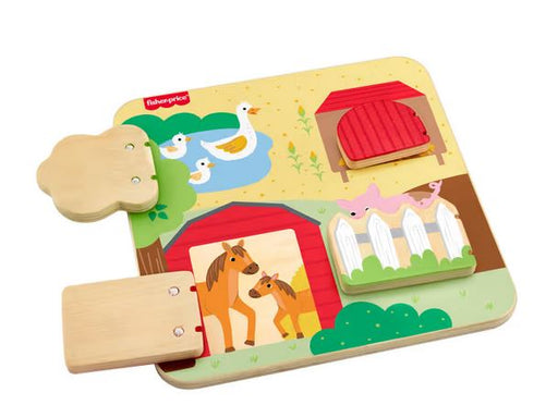 Fisher Price Peekaboo Farm Animals Board 