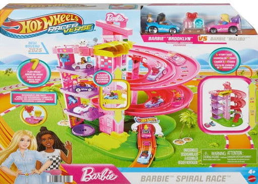 Barbie Hot Wheels Race Verse Spiral Tower Playset