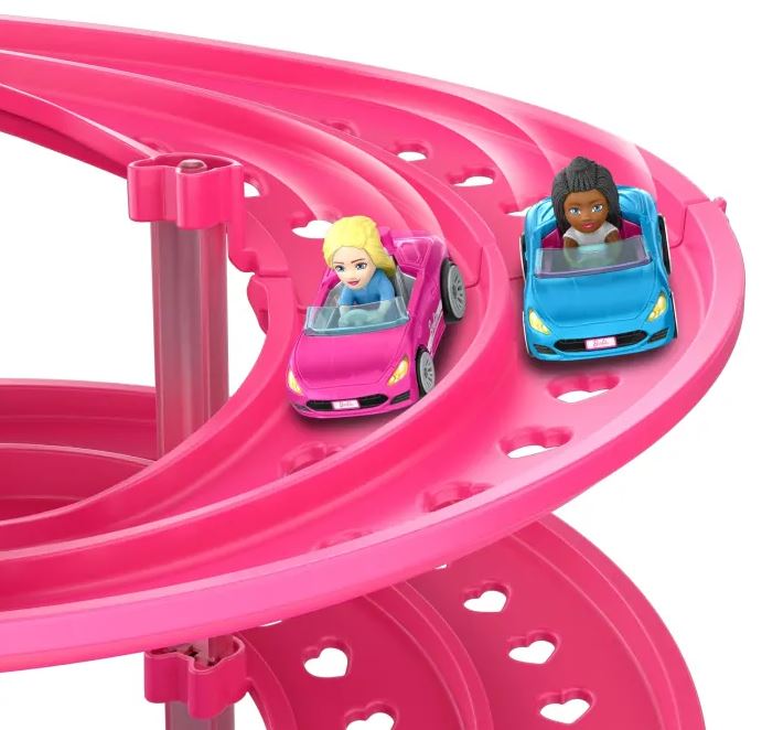 Barbie Hot Wheels Race Verse Spiral Tower Playset