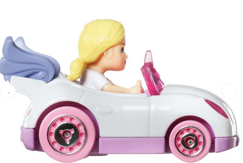 Barbie Hotwheels` Racers Verse Vehicles With Figures 3 Pc Pack