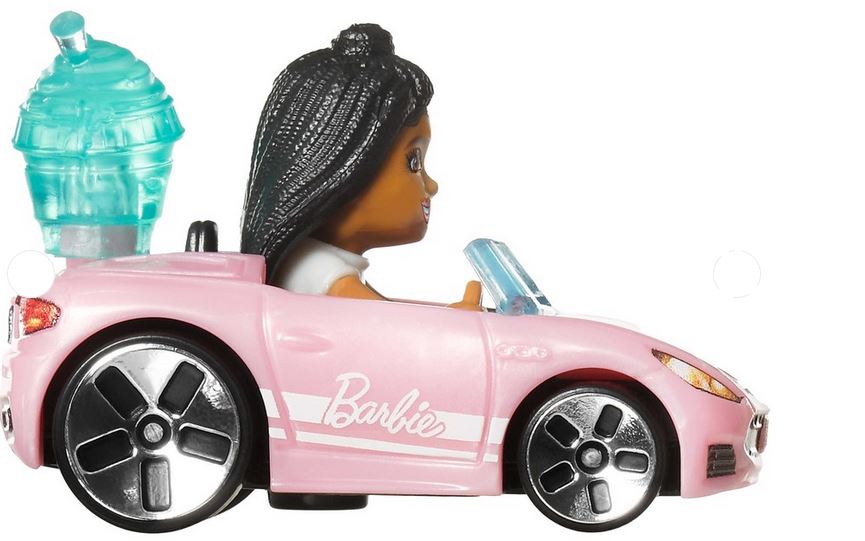 Barbie Hotwheels` Racers Verse Vehicles With Figures 3 Pc Pack