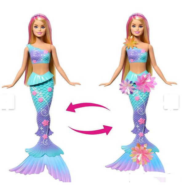 Barbie Flower Magic Mermaid Doll