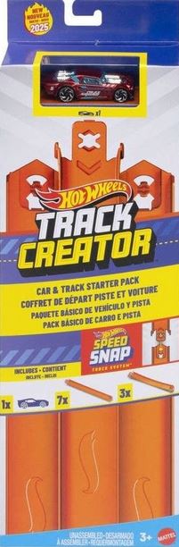 Hot Wheels Builder Track Creator  & Car Track Pack