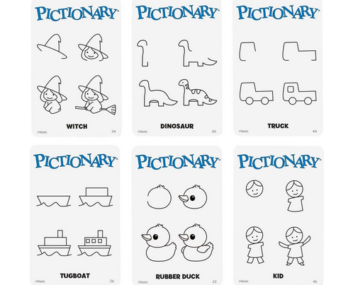 Pictionary Family Boardgame