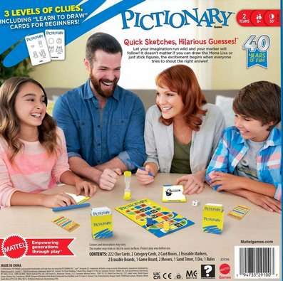 Pictionary Family Boardgame