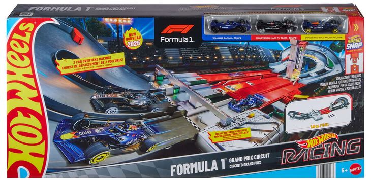 Hot Wheels Grand Prix F1 Race Track Set
