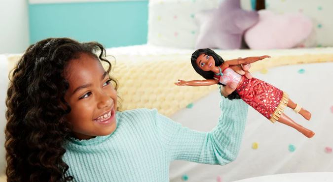 Disney Moana 2 Swimming Tautai Doll Colour Change 