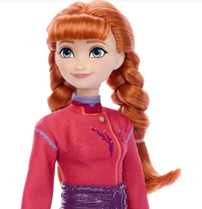 Disney Frozen Anna Doll Animals Of Arendelle With Baby Wolf