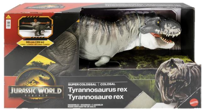 Jurassic World Tyrannosaurus Rex Super Colossal